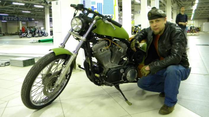 Боббер из Harley Davidson Sportster