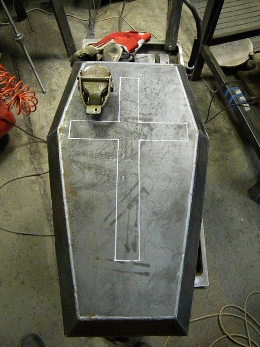 изготовление бака Coffin Tank